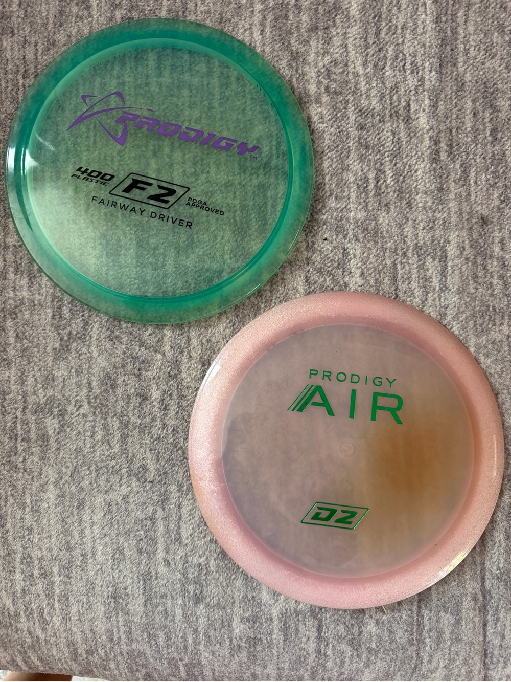 Prodigy Disc Golf Set - Green & Pink Discs